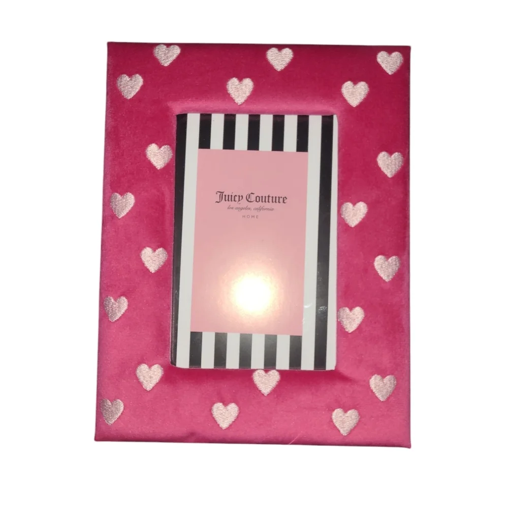 NEW Juicy Couture Pink Heart Frame